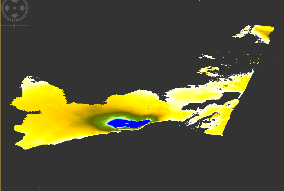 LOS Displacement Map