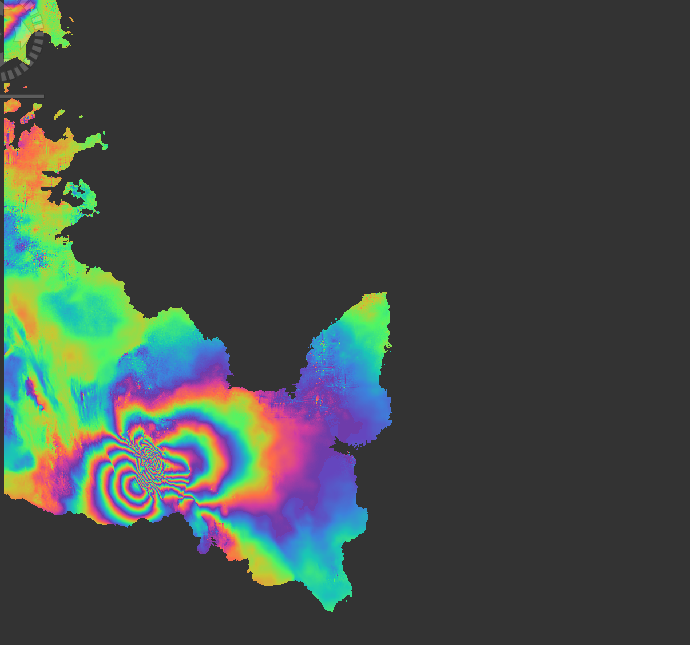 Unwrapped Phase Map